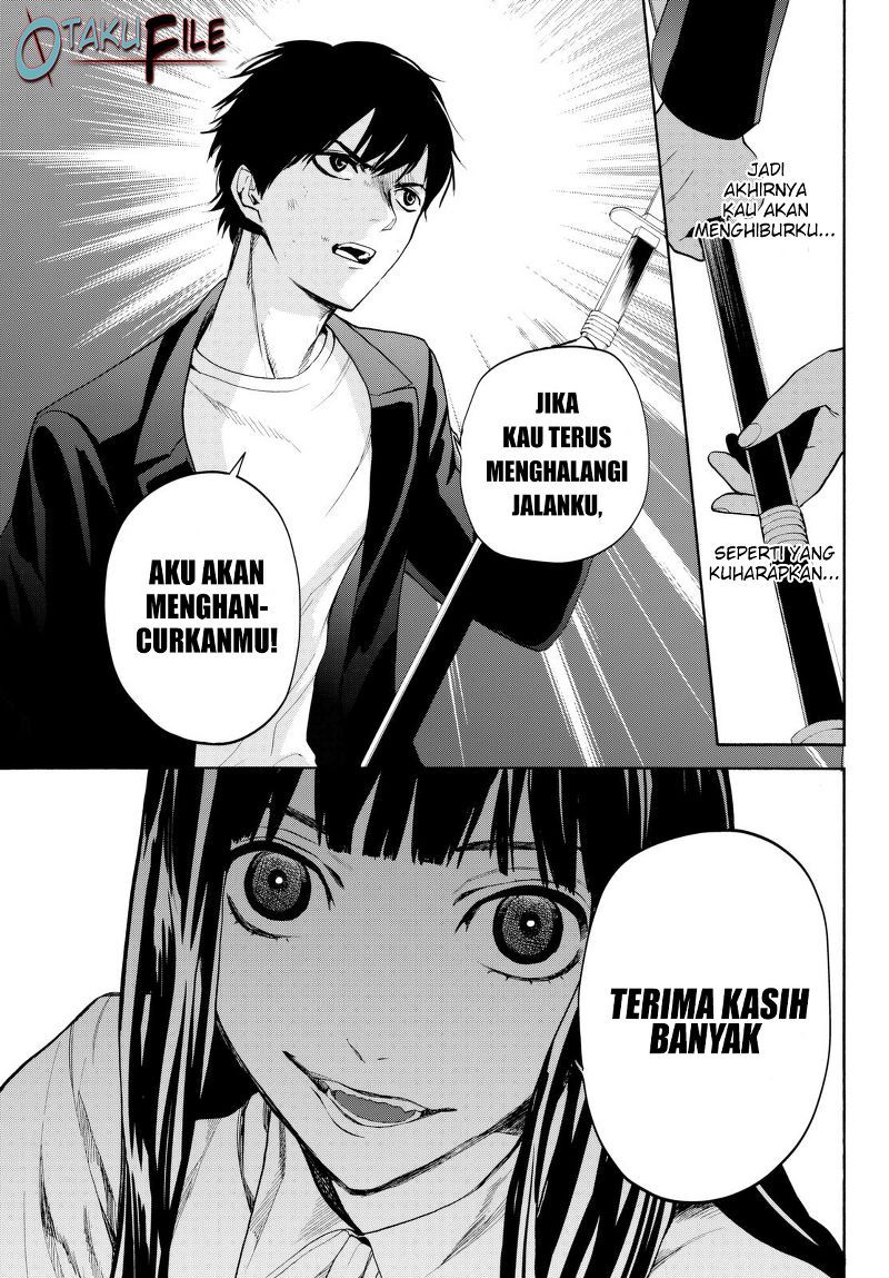 Konya wa Tsuki ga Kirei Desu ga, Toriaezu Shi ne chapter 15
